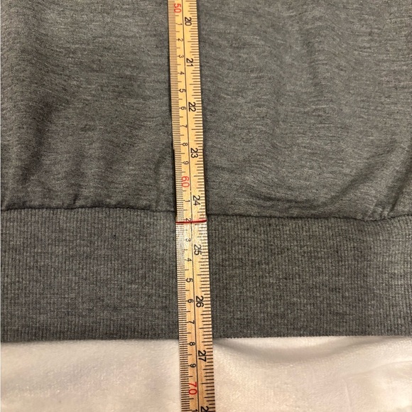 Torrid Gray Relaxed Fit Dolman Top - Picture 7 of 7